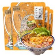 李子柒 随心包螺蛳粉 广西柳州特产 方便速食鲜辣酸爽烫米粉米线袋装 240g*4袋 方便食品