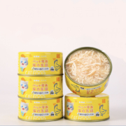 概率券：瓜洲牧 猫罐头鸡胸肉丝 85g*5罐
