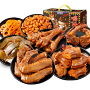 概率券:  三只松鼠 嗨卤零食大礼包 卤味鸭脖鸭翅鸭锁骨麻辣 570g