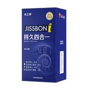 jissbon 杰士邦 延时四合一套装 安全套 24只（超凡持久*8+白金持久*8+黄金持久*4+黄金紧致*4）