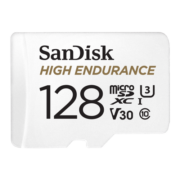 闪迪（SanDisk）128GB TF（MicroSD）存储卡 行车记录仪&安防监控专用内存卡 高度耐用 家庭监控 读速100MB/S