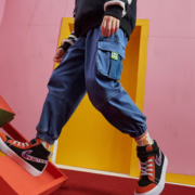 MQD 马骑顿 男童韩版工装牛仔长裤