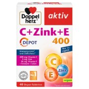 Doppelherz 双心 VC+锌+VE多维缓释片 40片