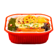 妙趣友（MIAOQUYOU） 香辣味自嗨锅牛肚牛油自热火锅方便速食懒人方便食品火锅组合自煮 四盒装-蔬菜+火腿肠+牛肚+川粉