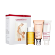 娇韵诗（CLARINS）孕妇三件套组身体乳霜油护理孕妈专用 法国原装进口
