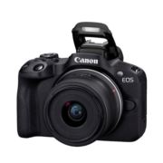 佳能（CANON）R50+RF-S18-45mm 旅行家用vlog视频 数码相机 黑色套机