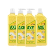 AXE/斧头牌洗洁精柠檬护肤1.18kg*4可洗果蔬家庭装家用特价实惠装