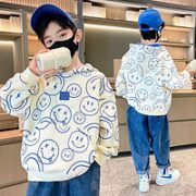 啪吡熊（PAPIBEAR）2023男童春秋款连帽卫衣