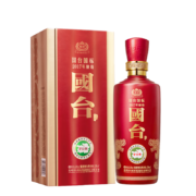 PLUS会员：GUOTAI 国台 国标 2018年 53%vol 酱香型白酒 500ml 单瓶装*2件