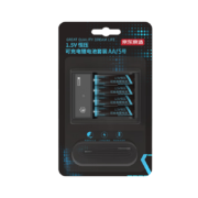 京东百亿补贴：京东京造 JDJZLDC-3000 充电锂电池 5号 1.5V 2000mAh 充电套装 4粒装
