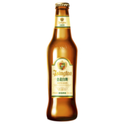 青岛啤酒全麦白啤330ml*12瓶
