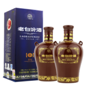 PLUS会员：山西 杏花村 老白汾 封坛15 清香型白酒 53度 475ml *2瓶