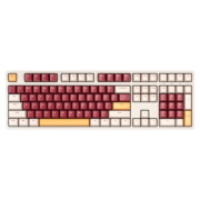 ikbc 时光灰无线键盘机械键盘无线樱桃键盘办公键盘cherry轴樱桃机械键盘 W210日珥无线2.4G108键红轴