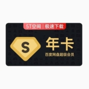 百度网盘 超级会员 年卡12个月