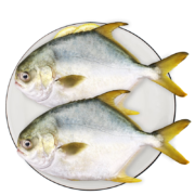 再降价：环球水产 金鲳鱼 700g 2条装 BAP认证  *6件