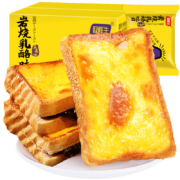 京东百亿补贴 比比赞（BIBIZAN）岩烧乳酪吐司 800g/箱
