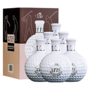京东百亿补贴：舍得 沱牌高尔夫 500ml*6