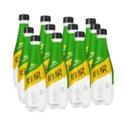 可口可乐（Coca-Cola）怡泉 Schweppes 柠檬味苏打水 400ml*12瓶