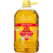 京东百亿补贴：鲁花 食用油 5S物理压榨一级花生油6.09L