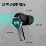 漫步者（EDIFIER）HECATE GX04 ANC真无线降噪低延时蓝牙游戏耳机 主动降噪音乐运动 通用黑鲨红魔华为 深空黑