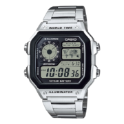 CASIO 卡西欧 男士石英腕表 AE-1200WHD-1AVDF