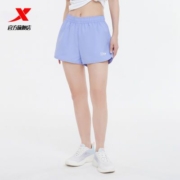 特步梭织短裤女2023夏季潮流百搭跑步透气运动休闲裤878228240305