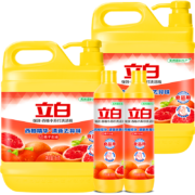 京喜特价APP、概率券、需抢券:  立白 西柚洗洁精 1kg*2+408g*2