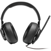 JBL QUANTUM300 头戴式游戏耳机有线电竞耳麦手机电脑耳机带麦克风吃鸡耳麦黑色 Q300黑色