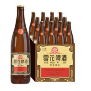 需福袋，88VIP：SNOWBEER 雪花 啤酒经典沈阳老雪花12度640ml×12瓶香醇经典拉格啤酒