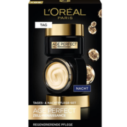 L'Oreal Paris 巴黎欧莱雅 Age Perfect系列 金致臻颜日夜面部护理套装  直邮含税到手153.55元