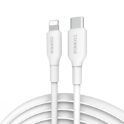 罗马仕 苹果数据线Type-c充电线PD快充20W充电器to lightning线适用iPhone14/13ProMax/12/11/Xs车载手机