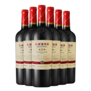 长城 耀世东方 特藏10 橡木桶解百纳干红葡萄酒 750ml*6瓶 整箱装