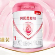 京东百亿补贴：Beingmate 贝因美 爱加0-6月婴儿奶粉 大罐 1段 800g*2 罐