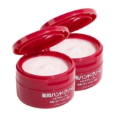 【自营】【闪购】资生堂护手霜美润尿素红罐100g*2滋养补水润手霜