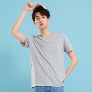 美特斯邦威 男士圆领休闲T恤 618122