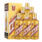 茅台 茅台王子酒 金王子 酱香型白酒 53度 500ml*6瓶 整箱装 贵州茅台酒股份有限公司出品