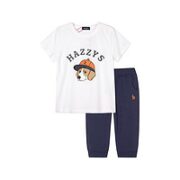 HAZZYS 哈吉斯 儿童短袖套装