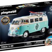 国内695元！Playmobil 摩比世界 经典汽车系列 大众T1露营车房车 70826 到手约￥237.96