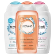 【自营】3瓶装femfresh芳芯女性私处护理液洋甘菊去异味私密英国