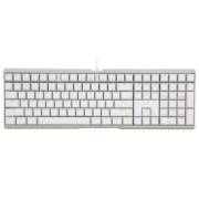 樱桃（CHERRY）MX3.0S 机械键盘 游戏键盘 电竞键盘 办公电脑键盘 有线全尺寸 铝合金外壳 无钢结构 白色茶轴