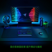 雷蛇（Razer）凌甲虫游戏鼠标垫办公电竞书桌垫电脑垫 凌甲虫XXL号