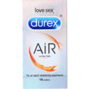 PLUS会员：durex 杜蕾斯 AIR空气超薄 安全套 10只装 海外版*3件