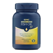 【官方直营】GNC健安喜浓缩铂金鱼油omega3软胶囊心脑眼健康120粒