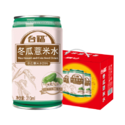 福建老牌，台福 冬瓜薏米水饮料 310ml*12罐