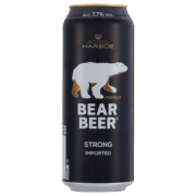 豪铂熊（BearBeer）烈性啤酒500ml*24听 整箱装 德国原装进口