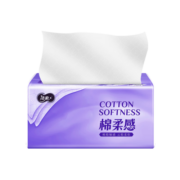 洁柔（C&S）棉柔感抽纸3层90抽面巾纸*24包 立体蓬蓬纸更柔软270张每包