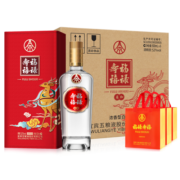 五粮液股份 福禄寿禧 柔和 浓香型白酒 52度 500ml*6瓶整箱 婚宴白酒