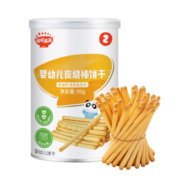 秋田满满 宝宝零食婴幼儿炭烧棒饼干儿童磨牙手指饼干儿童营养饼干180g