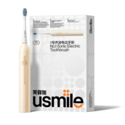 usmile笑容加电动牙刷 P1 成人全自动男女士通用款1号刷声波震动充电式牙刷学生党【七夕情人节礼物】 青春1号刷丨奶油黄