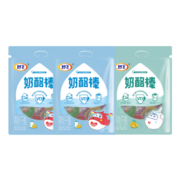 妙飞（milkfly）奶酪棒 升级成长款 超级飞侠 果然心动奶酪棒450g 3包75支组合装 原味2包+水果1包